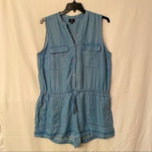 faux jean romper